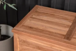 Garten Kissenbox Sorine - 60x130x50 aus Teakholz