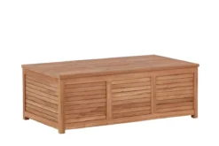 Garten Kissenbox Sorine - 46x130x70 aus Teakholz