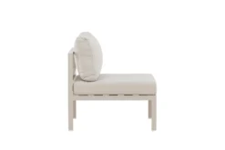 Garten Loungesessel Amina - mit wetterfesten Kissen in Beige