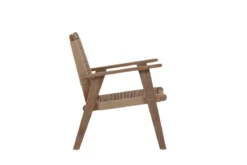 Garten- Loungesessel April - Aus braunem Akazienholz