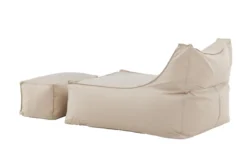 Garten- Loungesessel Hello Kombi - Wahlweise in Weiß/Braun oder Beige