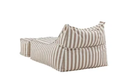 Garten- Loungesessel Hello Kombi - Wahlweise in Weiß/Braun oder Beige
