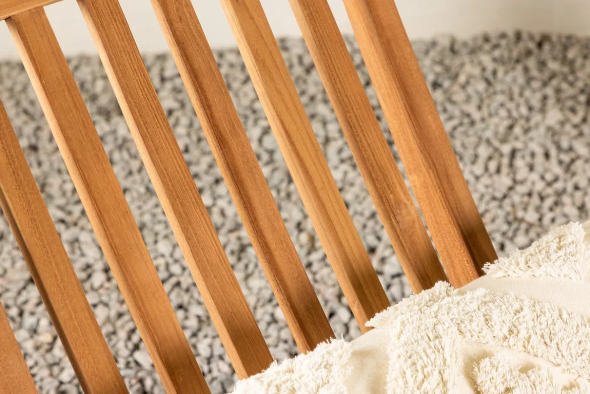 Garten-Loungesessel Hope- aus witterungsbeständigem Teakholz