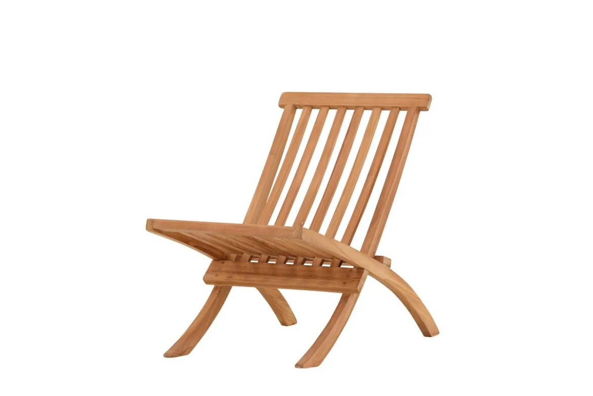 Garten-Loungesessel Hope- aus witterungsbeständigem Teakholz