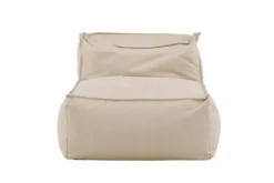 Garten Loungesessel Minoa – mit beigem Olefin Bezug