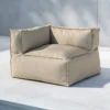 Garten Loungesessel Ravio – aus wetterbeständigem Olefin in Beige
