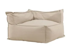 Garten Loungesessel Ravio – aus wetterbeständigem Olefin in Beige