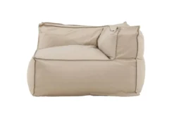 Garten Loungesessel Ravio – aus wetterbeständigem Olefin in Beige