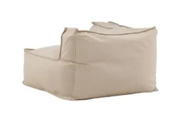 Garten Loungesessel Ravio – aus wetterbeständigem Olefin in Beige
