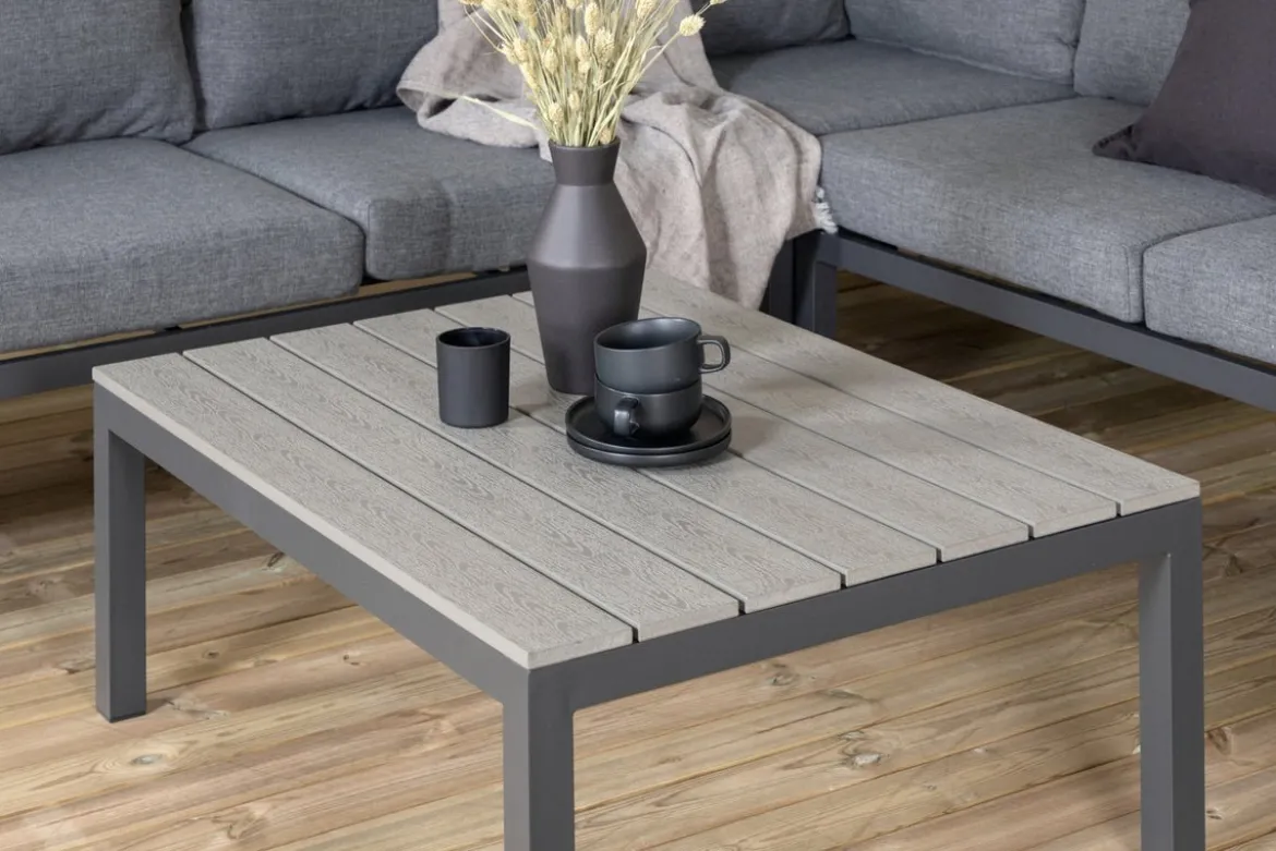 Garten Loungeset Anker – mit Ecksofa & Tisch, wetterfest
