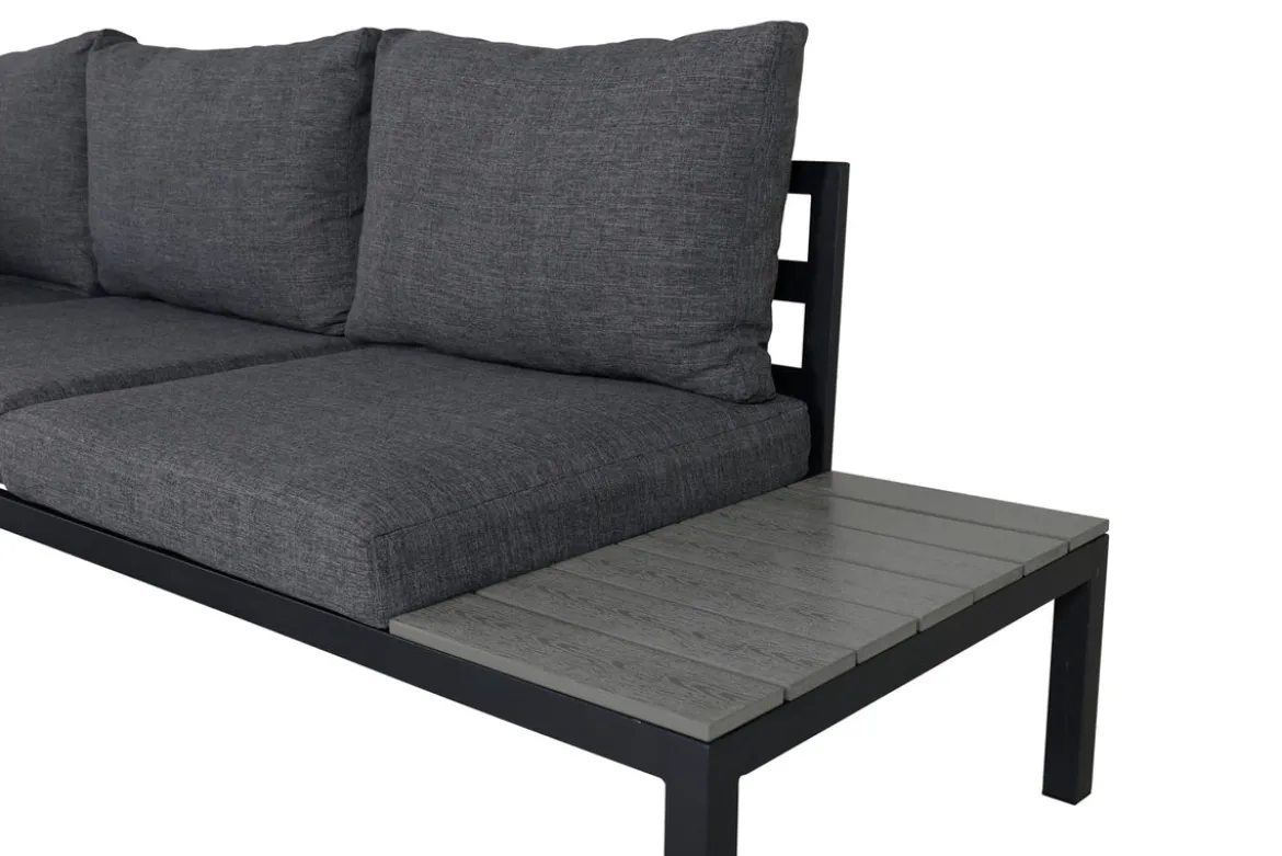 Garten Loungeset Anker – mit Ecksofa & Tisch, wetterfest