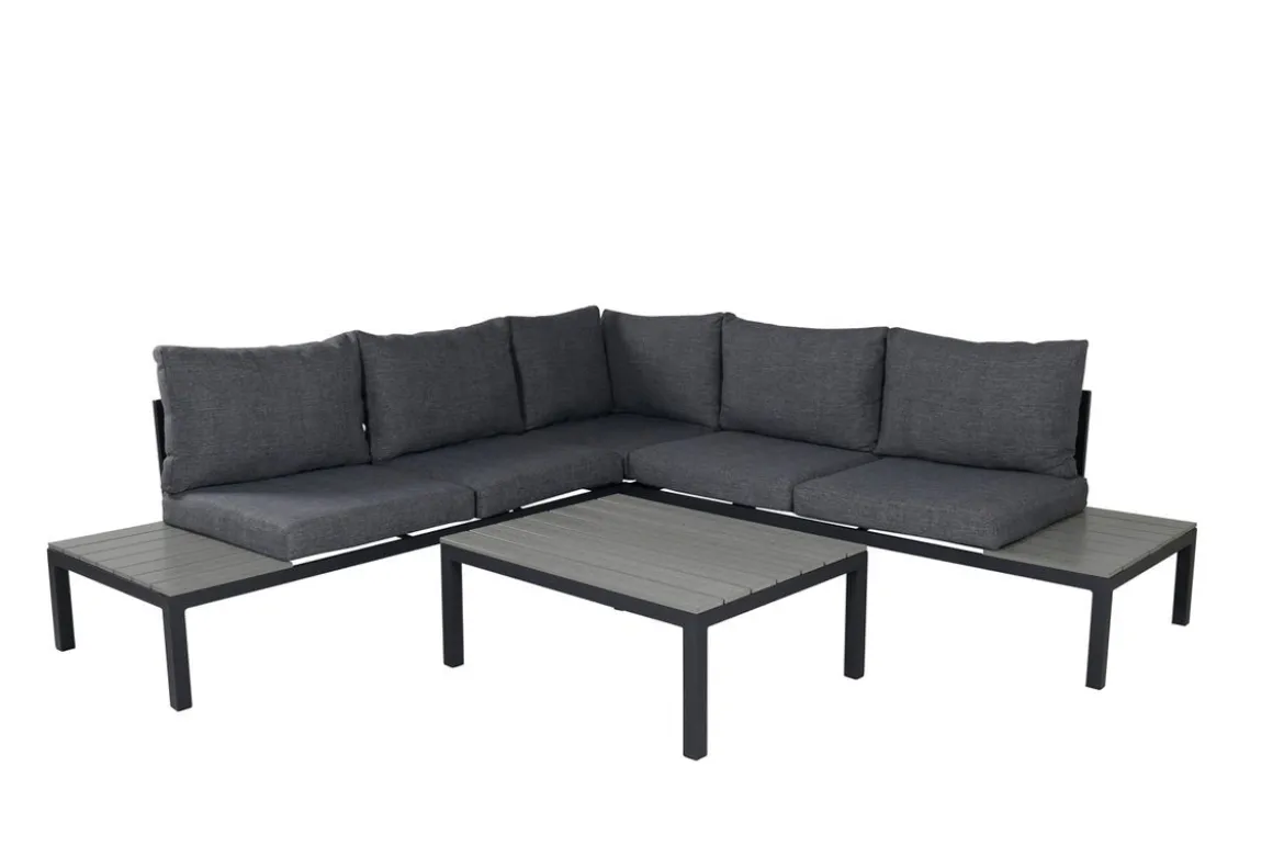 Garten Loungeset Anker – mit Ecksofa & Tisch, wetterfest