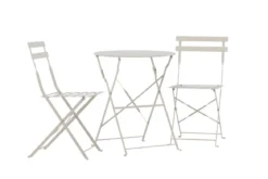 Garten Loungeset Elion – 3-teiliges Set mit rundem Tisch in 3 Farben