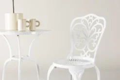 Garten Loungeset Elyra – 3-teiliges Set mit Stühlen & Tisch in 2 Farben