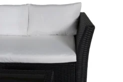 Garten Loungeset Komfi - Wahlweise mit schwarzen oder weißen Kissen
