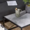 Garten Loungeset Kreta – mit wasserabweisendem Stoff & Tisch, UV-beständig