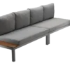 Garten Loungeset ModuFlex – modulares Aluminium Lounge-Set