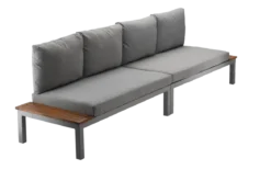 Garten Loungeset ModuFlex – modulares Aluminium Lounge-Set