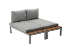 Garten Loungeset ModuFlex – modulares Aluminium Lounge-Set