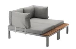 Garten Loungeset ModuFlex – modulares Aluminium Lounge-Set