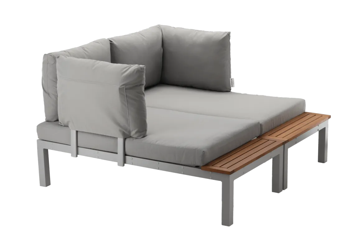 Garten Loungeset ModuFlex – modulares Aluminium Lounge-Set