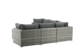 Garten Loungeset Panther - aus Kunstrattan in 3 Farben erhältlich