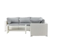 Garten Loungeset Panther - aus Kunstrattan in 3 Farben erhältlich