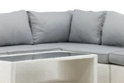 Garten Loungeset Panther - aus Kunstrattan in 3 Farben erhältlich