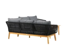 Garten Lounge Set Renavo – 2 teiliges Set aus Akazie & Polyester