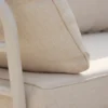Garten Loungeset Sienna – 3-teiliges Outdoor-Sofa-Set in Beige mit Akazienholz-Tisch