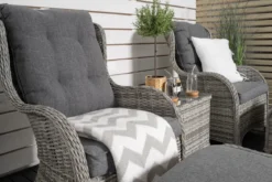 Garten Loungeset Tarell – 3-teiliges Set mit Sesseln & Tisch