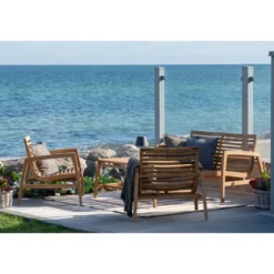 Garten Lounge Set Valencia aus Teakholz