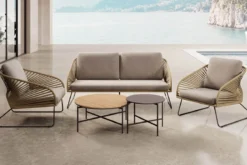 Garten Lounge Set Veleno - Aluminium Gestell