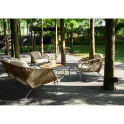 Garten Lounge Set Veleno - Aluminium Gestell