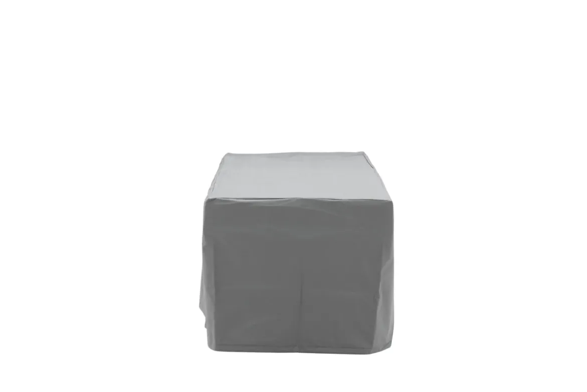 Garten Möbelabdeckung Azura - 180x50x60cm aus grauem Polyester