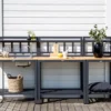 Garten Outdoor-Tisch Baling – wetterfest aus Teak & Aluminium für Outdoor-Küchen