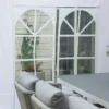 Garten Pavillon Oasis - mit weißem Dach und Wänden aus Polyester