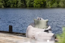 Garten Sitzsack Lago - aus Polyester in Beige