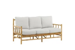 Gartensofa Sofia - Dreisitzer aus Bambus