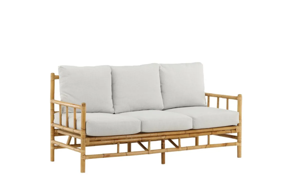 Gartensofa Sofia - Dreisitzer aus Bambus