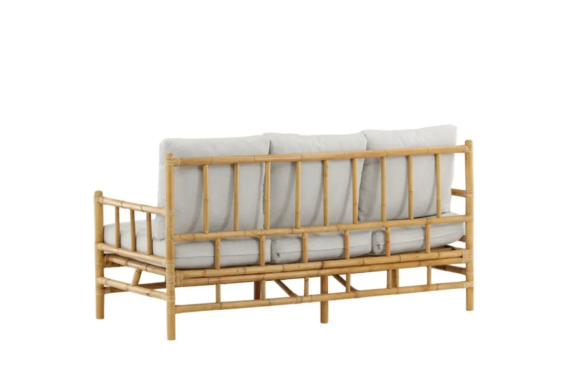 Gartensofa Sofia - Dreisitzer aus Bambus