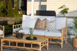 Gartensofa Sofia - Dreisitzer aus Bambus