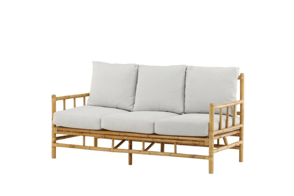 Gartensofa Sofia - Dreisitzer aus Bambus