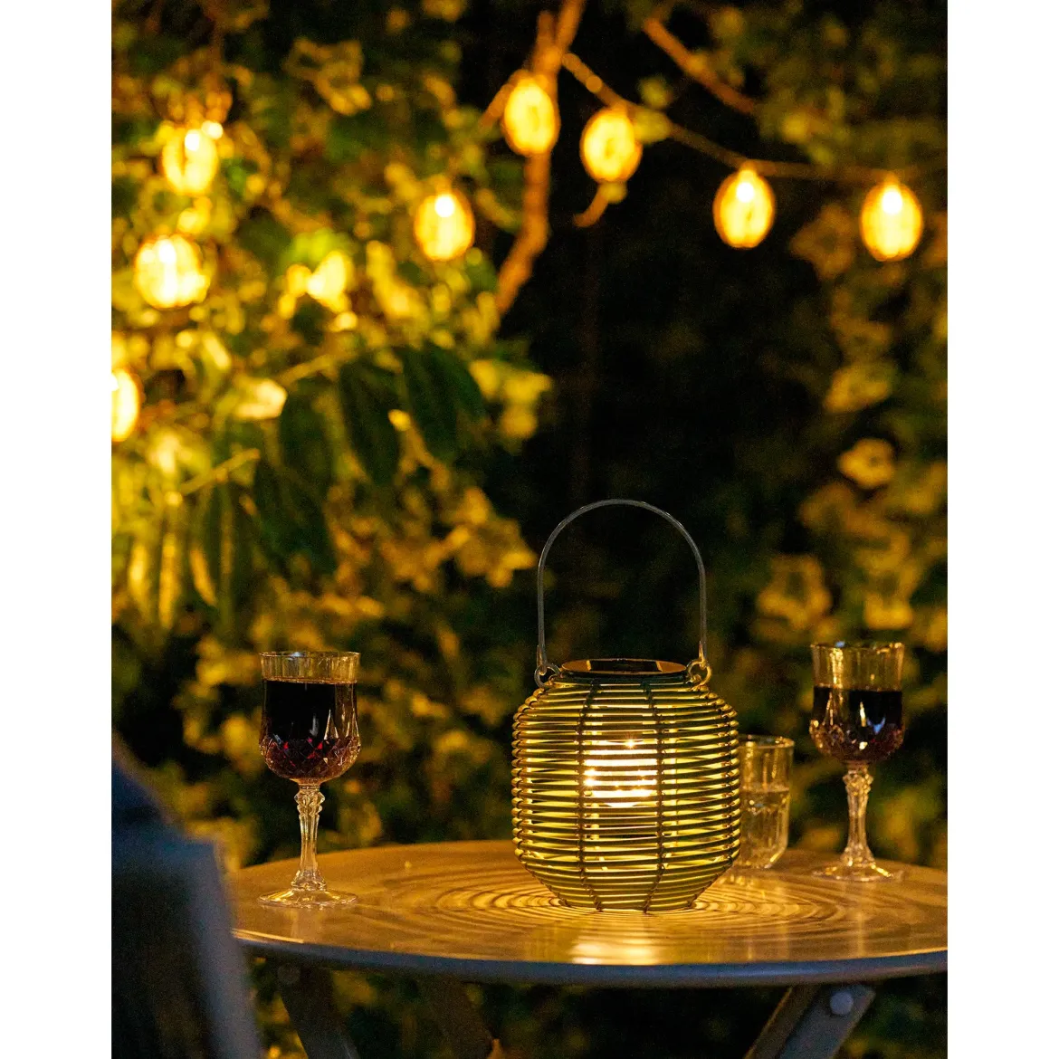 Garten Solar-Laterne „Vormina“ – wetterfest für Balkon & Outdoor-Bereich