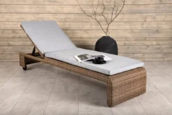 Garten Sonnenliege Irina - aus Rattan