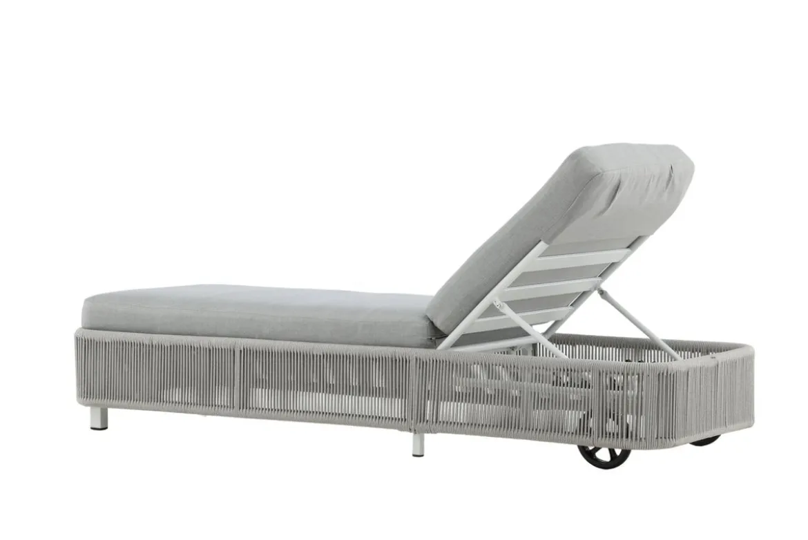 Garten Sonnenliege Mila - aus Polyester/Metall