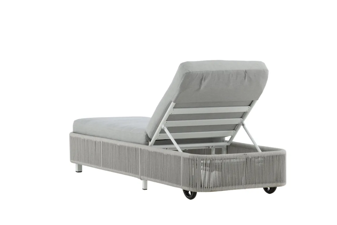 Garten Sonnenliege Mila - aus Polyester/Metall