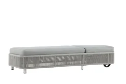 Garten Sonnenliege Mila - aus Polyester/Metall