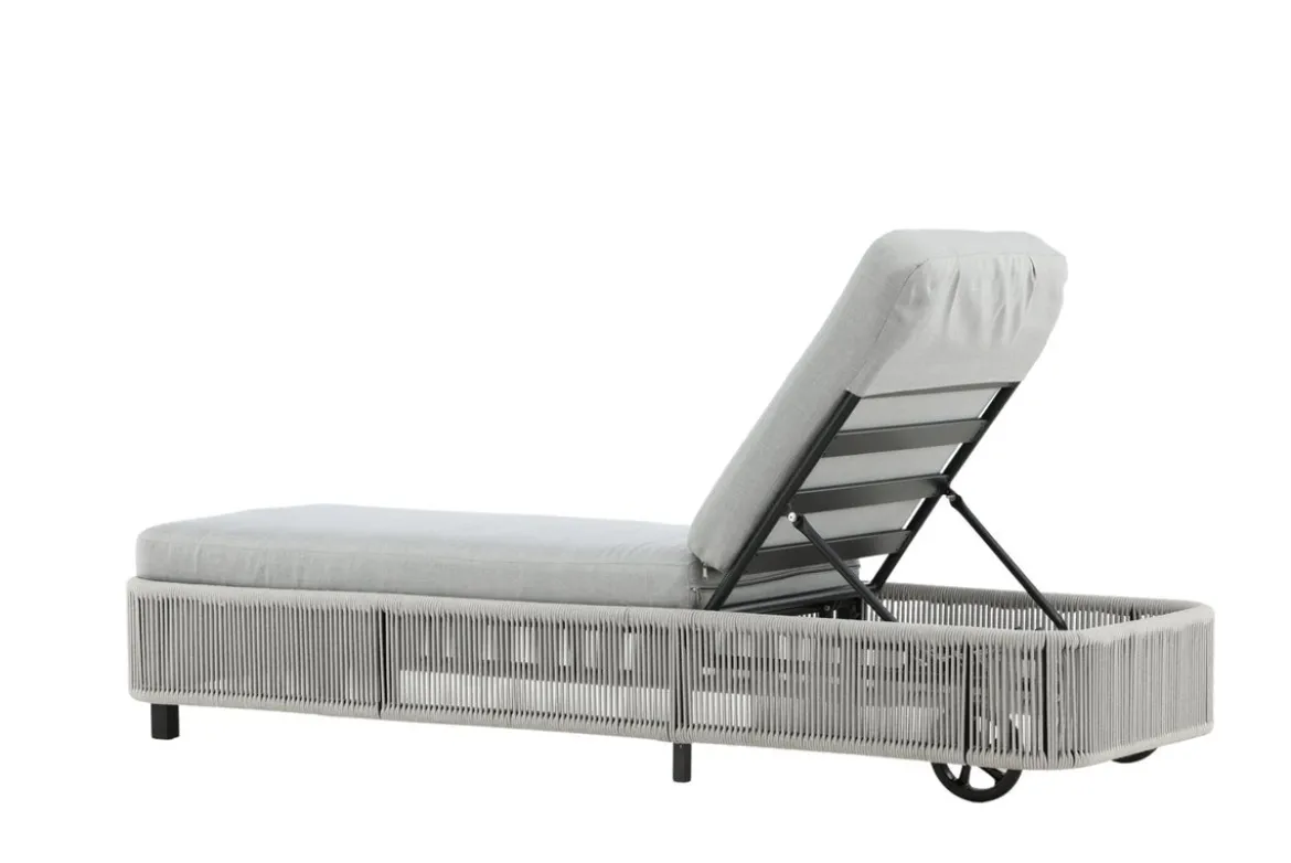 Garten Sonnenliege Mila - aus Polyester/Metall