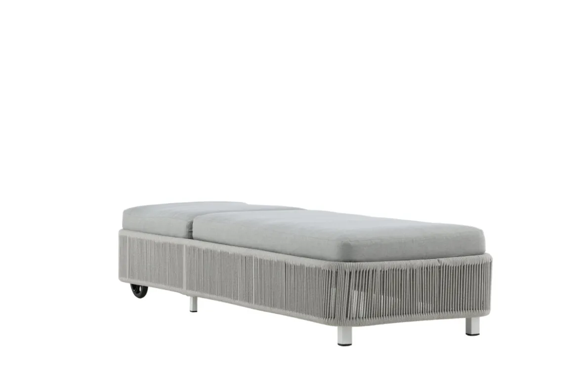 Garten Sonnenliege Mila - aus Polyester/Metall